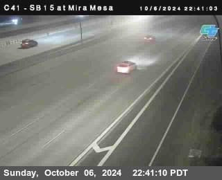 NB 15 at Mira Mesa Blvd