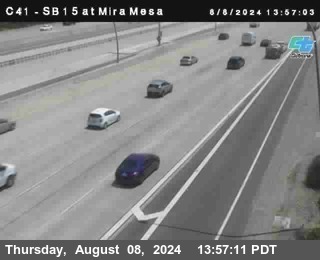 NB 15 at Mira Mesa Blvd