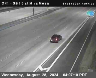 NB 15 at Mira Mesa Blvd