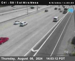 NB 15 at Mira Mesa Blvd