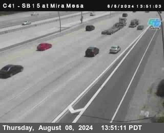 NB 15 at Mira Mesa Blvd