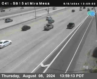 NB 15 at Mira Mesa Blvd