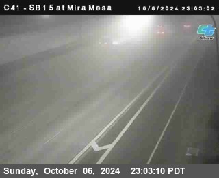 NB 15 at Mira Mesa Blvd