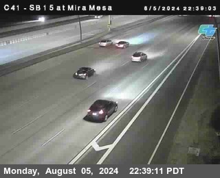 NB 15 at Mira Mesa Blvd