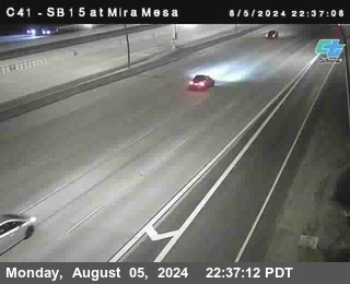 NB 15 at Mira Mesa Blvd