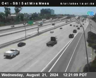 NB 15 at Mira Mesa Blvd