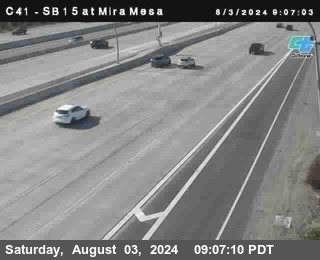 NB 15 at Mira Mesa Blvd