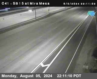 NB 15 at Mira Mesa Blvd