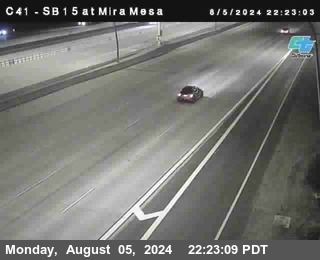 NB 15 at Mira Mesa Blvd