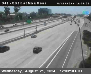 NB 15 at Mira Mesa Blvd