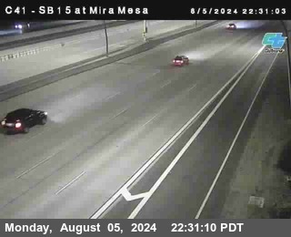 NB 15 at Mira Mesa Blvd