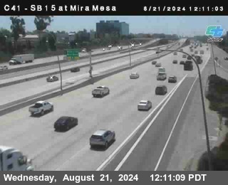 NB 15 at Mira Mesa Blvd