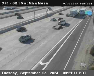 NB 15 at Mira Mesa Blvd