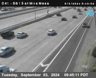 NB 15 at Mira Mesa Blvd