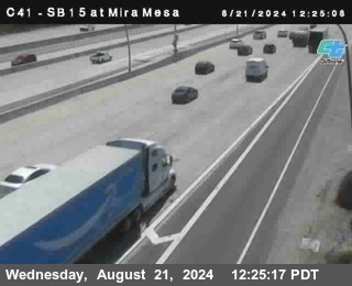 NB 15 at Mira Mesa Blvd