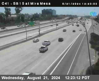 NB 15 at Mira Mesa Blvd