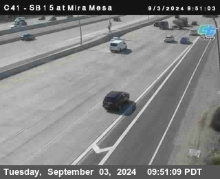 NB 15 at Mira Mesa Blvd