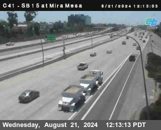 NB 15 at Mira Mesa Blvd