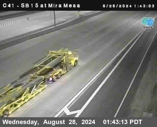 NB 15 at Mira Mesa Blvd