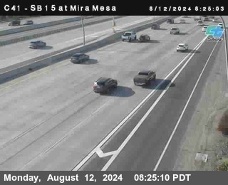 NB 15 at Mira Mesa Blvd