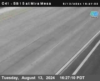 NB 15 at Mira Mesa Blvd