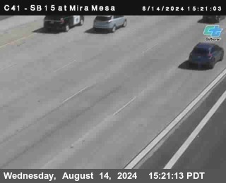 NB 15 at Mira Mesa Blvd