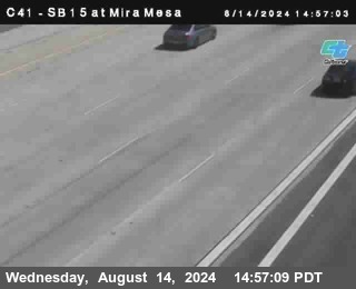 NB 15 at Mira Mesa Blvd