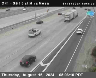 NB 15 at Mira Mesa Blvd