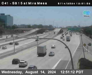 NB 15 at Mira Mesa Blvd