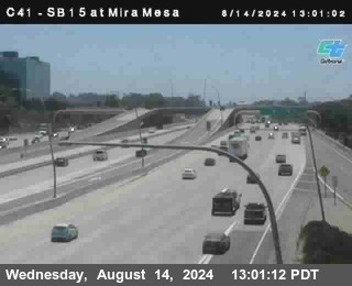 NB 15 at Mira Mesa Blvd