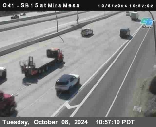 NB 15 at Mira Mesa Blvd