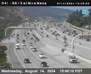 NB 15 at Mira Mesa Blvd