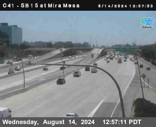 NB 15 at Mira Mesa Blvd