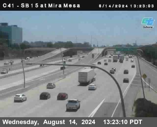 NB 15 at Mira Mesa Blvd