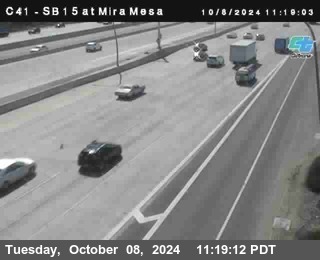 NB 15 at Mira Mesa Blvd