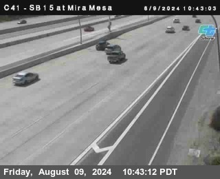 NB 15 at Mira Mesa Blvd