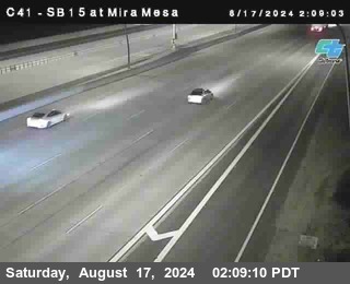 NB 15 at Mira Mesa Blvd