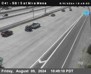 NB 15 at Mira Mesa Blvd