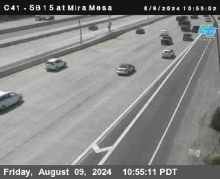 NB 15 at Mira Mesa Blvd