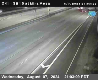 NB 15 at Mira Mesa Blvd