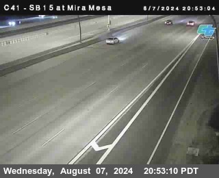 NB 15 at Mira Mesa Blvd