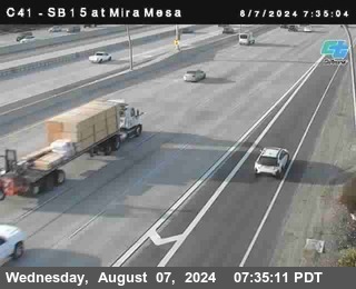 NB 15 at Mira Mesa Blvd