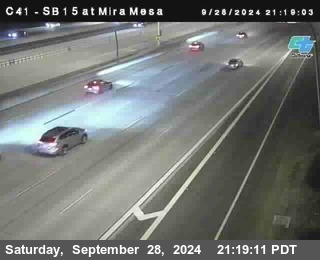 NB 15 at Mira Mesa Blvd