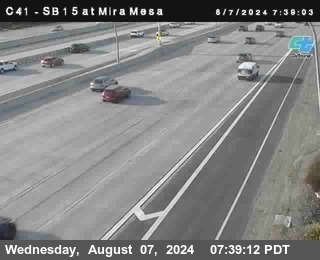 NB 15 at Mira Mesa Blvd