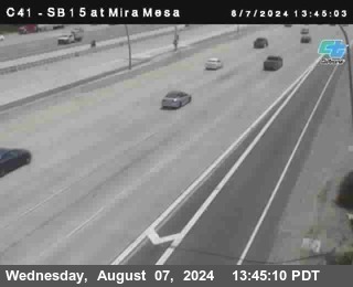 NB 15 at Mira Mesa Blvd