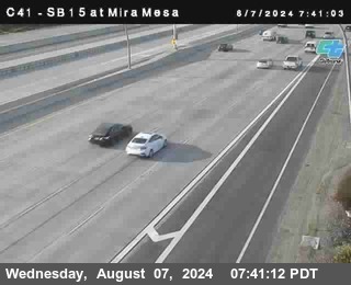 NB 15 at Mira Mesa Blvd