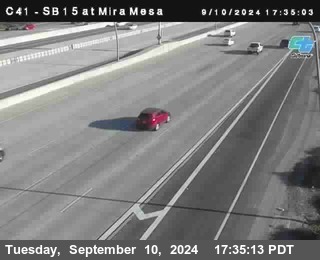 NB 15 at Mira Mesa Blvd