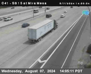 NB 15 at Mira Mesa Blvd