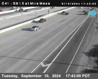 NB 15 at Mira Mesa Blvd