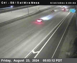 NB 15 at Mira Mesa Blvd